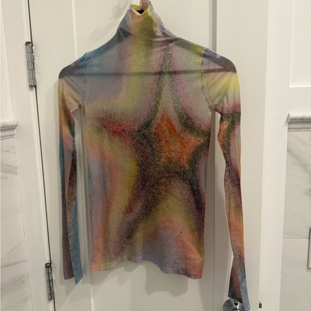 Acne Studios Multicolor Long Sleeve Turtleneck Top